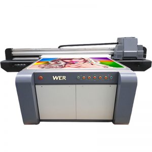 3D ефект УВ flatbed печатач, керамички печатач, плочки машина за печатење во Кина WER-EF1310UV